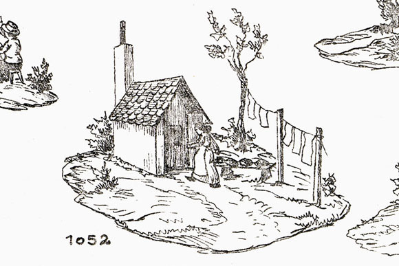 Preiser Nr. 1052 Backhaus