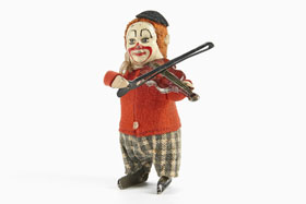 Schuco Tanzfigur No. 986/2 Clown mit Violine