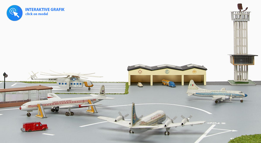 Siku Flughafen 1:250 Diorama