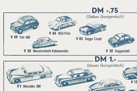 Siku V 30 Messerschmitt Kabinenroller