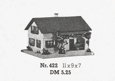 Rudolf Spitaler Nr. 422 Landhaus mit Loggia