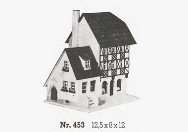 Rudolf Spitaler Nr.453 Fachwerkhaus