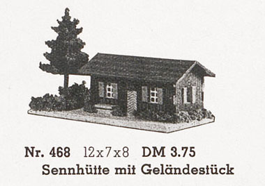 Rudolf Spitaler Nr. 468 Sennhütte