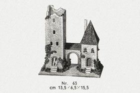 Rudolf Spitaler Nr. 63 Stadttor mit Turmruine