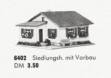 Rudolf Spitaler Nr. 6402 Siedlungshaus mit Vorbau