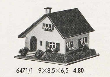 Rudolf Spitaler Nr. 6471 Einfamilienhaus