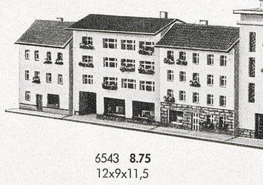Rudolf Spitaler Nr. 6543 Reihenhaus
