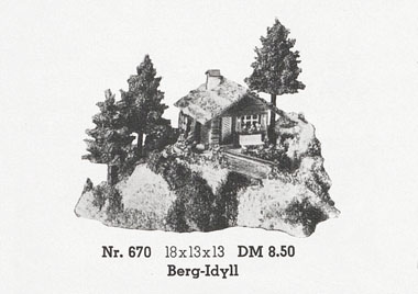 Rudolf Spitaler Nr. 670 Berg-Idyll