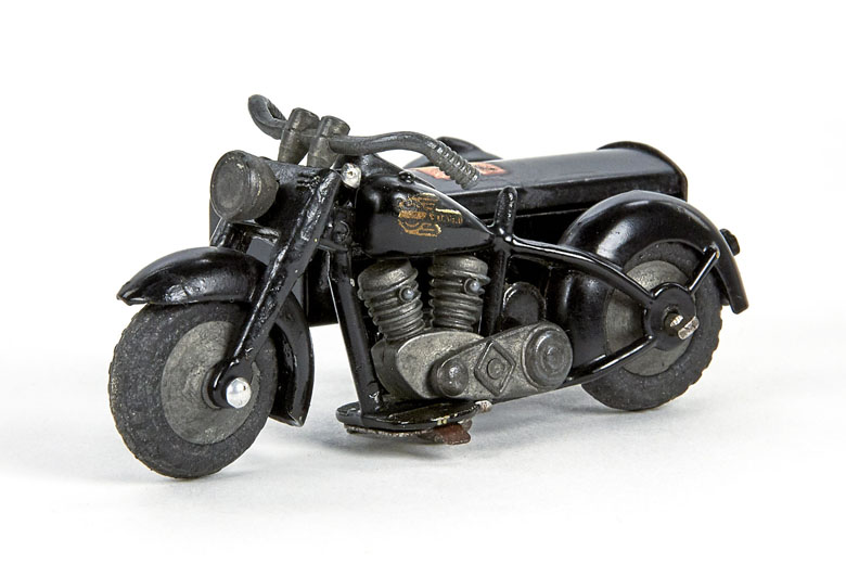 Tekno 754 Harley Davidson with side car