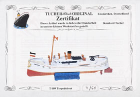 Tucher T 009 Torpedoboot Sperber