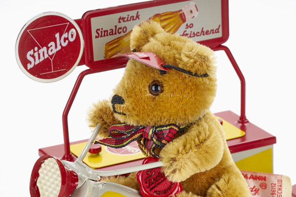 Tucher & Walther Motorrad 100 Jahre Sinalco mit Hermann Teddy