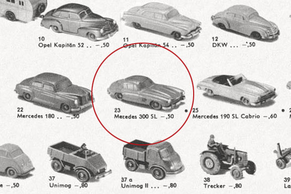 Wiking Mercedes 300 SL