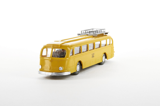 Wiking Werbemodell Mercedes Pullman O 6600 Bus in blau selten Wiking Werbemodell Mercedes Pullman O 6600 Bus in blau selten