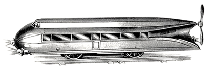 Der Schienen-Zeppelin aus dem Bing Katalog von 1931 Der Schienen-Zeppelin aus dem Bing Katalog von 1931