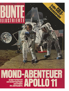 Bunte Cover Mondlandung